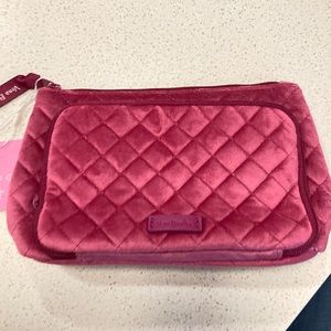 Vera Bradley Velvet makeup organizer